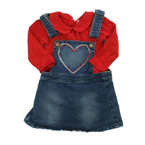 Gap | Osh Kosh Girls Red | Blue Apparel Sets size: 12-18 Months